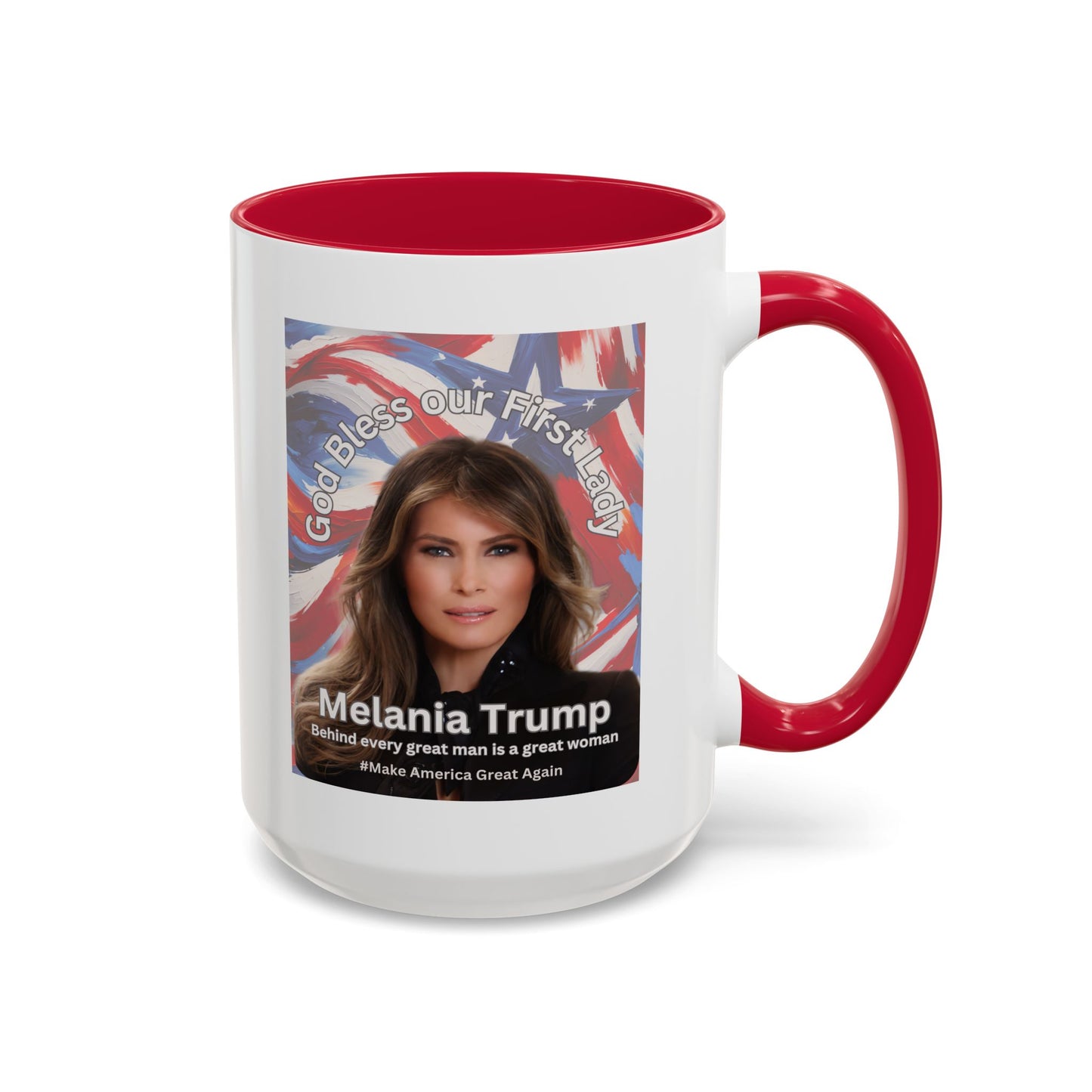 Mug - Cheerful Quote Honoring Our First Lady Because She's Awesome