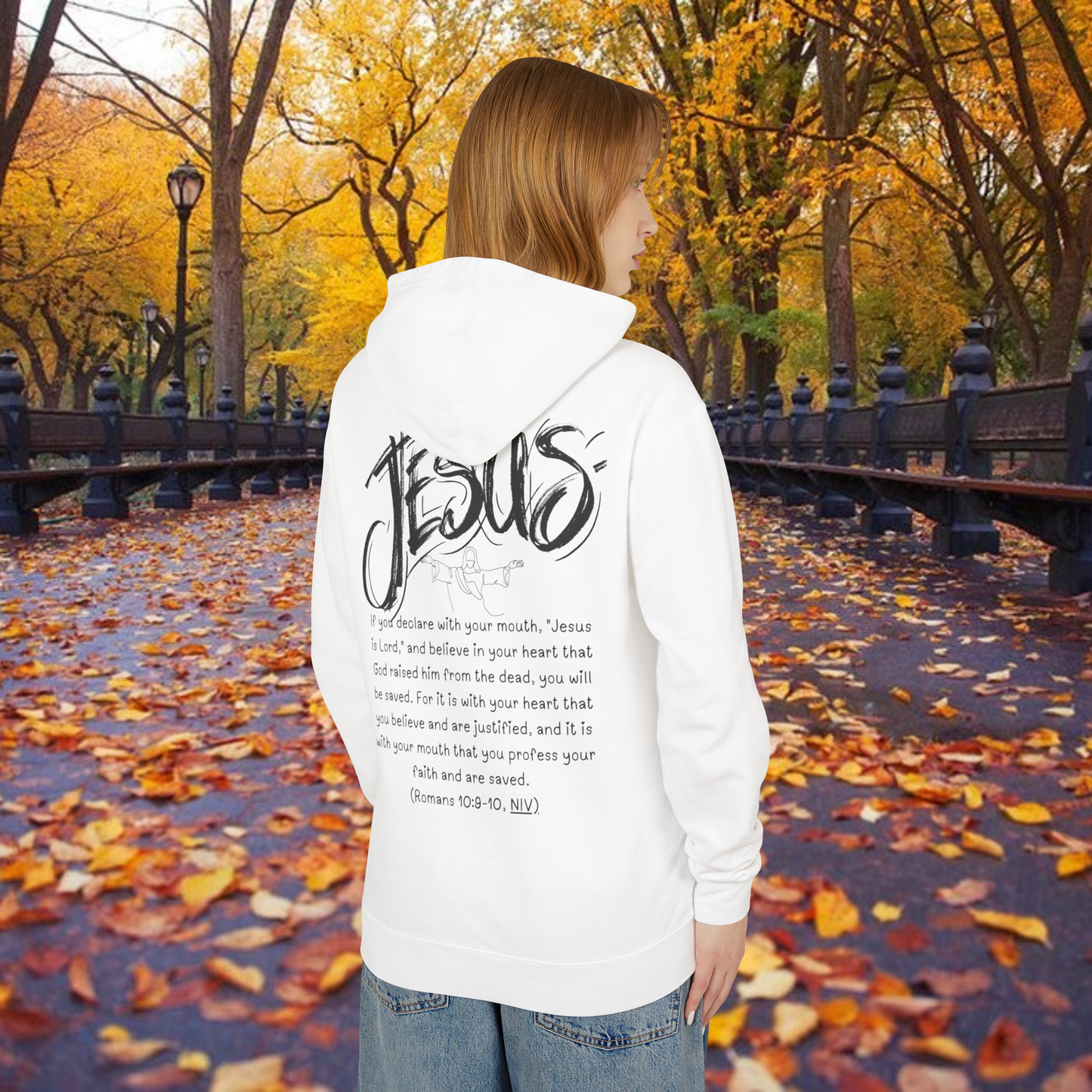 Christian Lightweight Hoodie - Spread the Gospel and Stay Warm for Fall