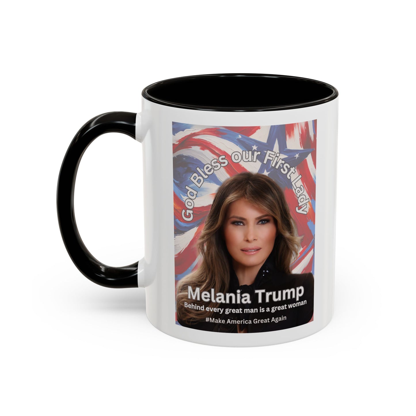 Mug - Cheerful Quote Honoring Our First Lady Because She's Awesome
