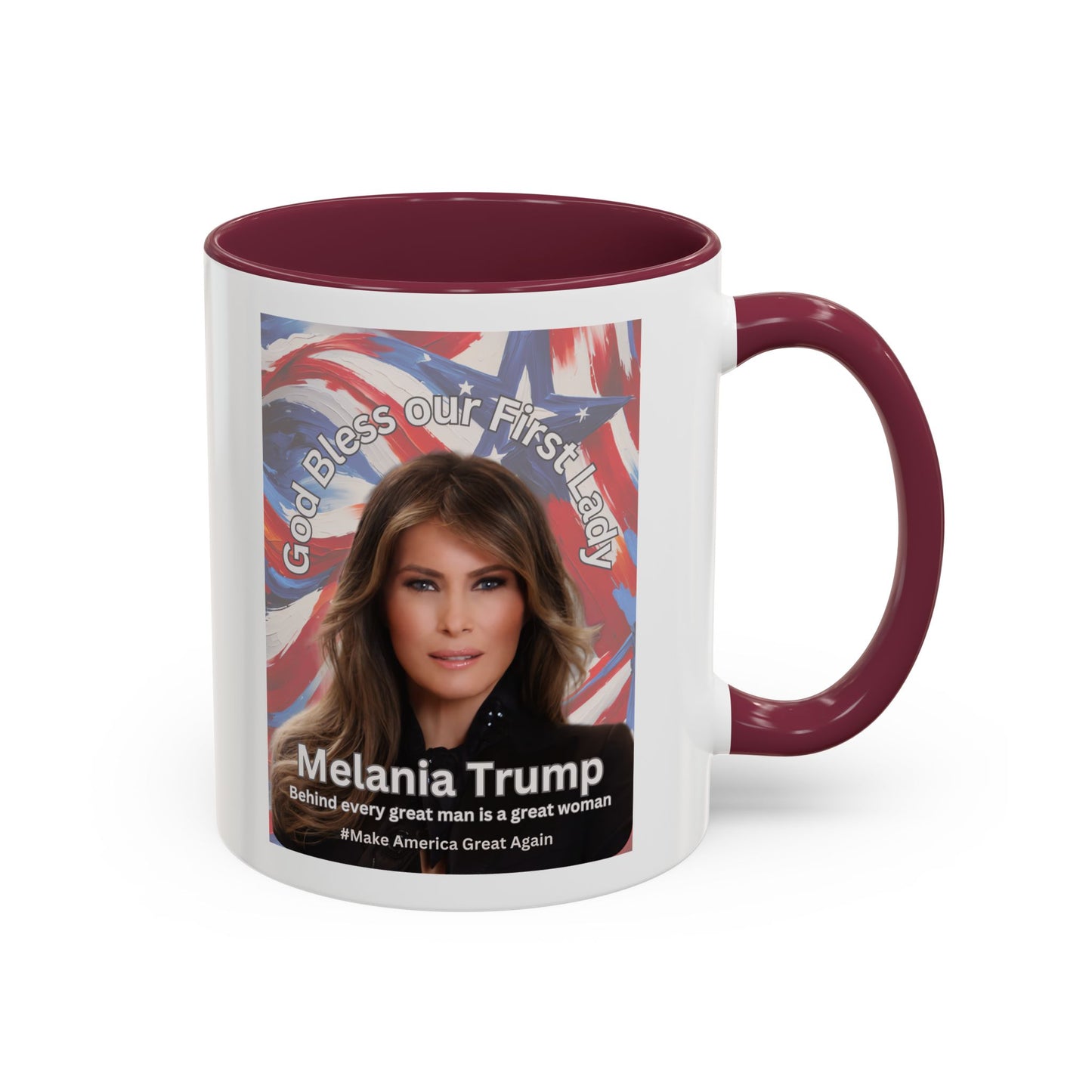 Mug - Cheerful Quote Honoring Our First Lady Because She's Awesome