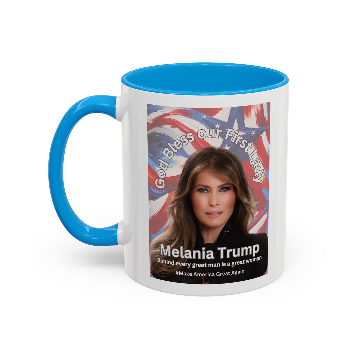 Mug - Cheerful Quote Honoring Our First Lady Because She's Awesome