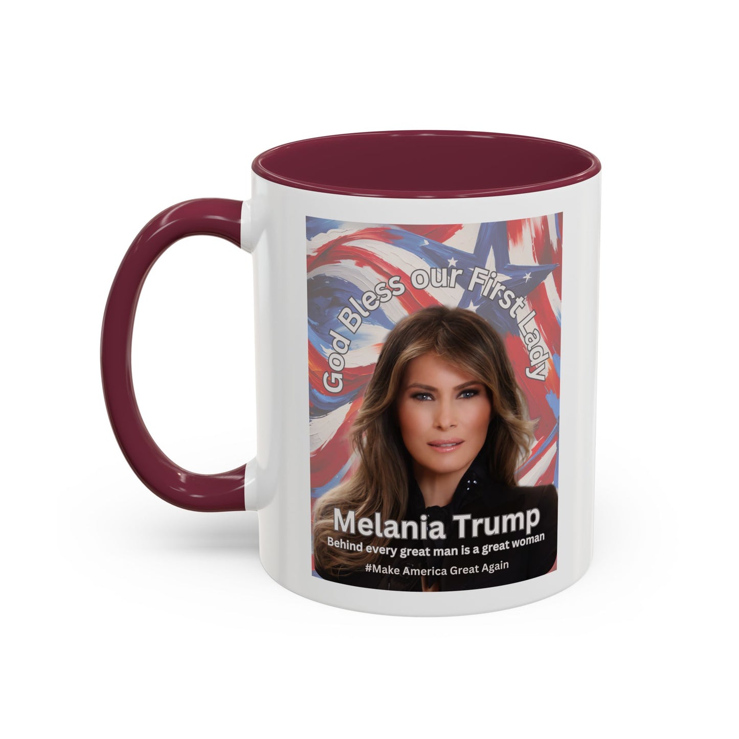 Mug - Cheerful Quote Honoring Our First Lady Because She's Awesome