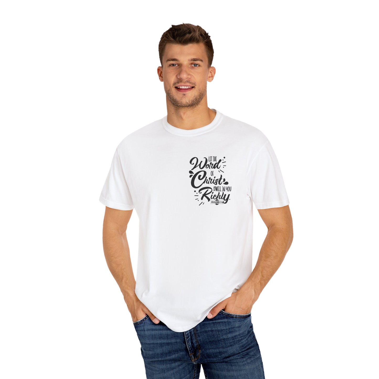 Faith-Based T-Shirt with Salvation Prayer & Corinthians Verse
