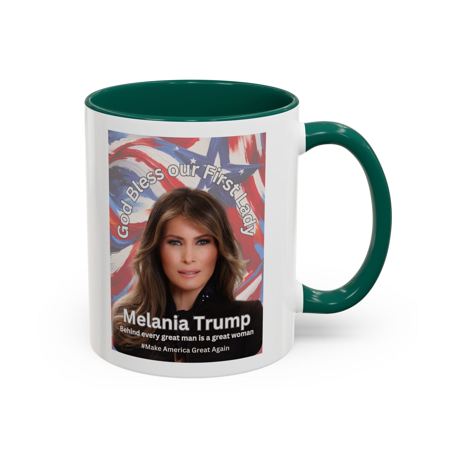Mug - Cheerful Quote Honoring Our First Lady Because She's Awesome