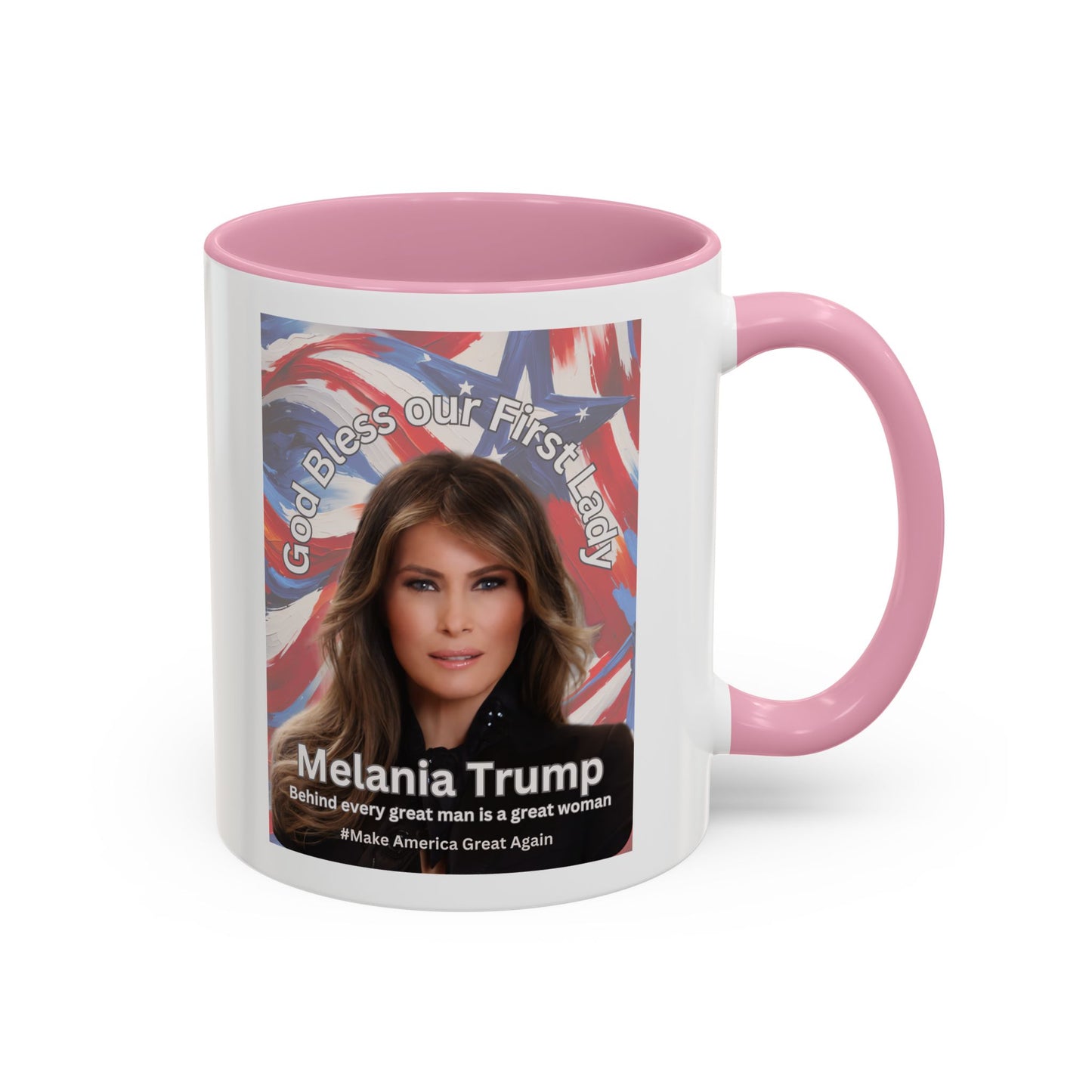 Mug - Cheerful Quote Honoring Our First Lady Because She's Awesome