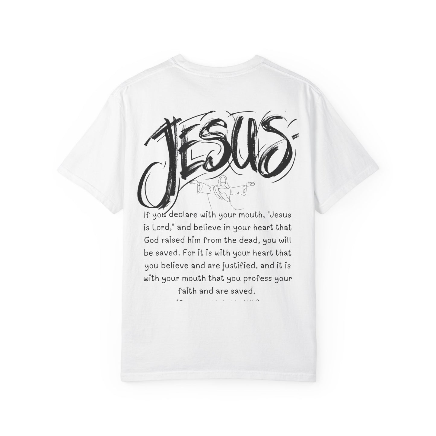 Faith-Based T-Shirt with Salvation Prayer & Corinthians Verse