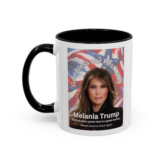 Mug - Cheerful Quote Honoring Our First Lady Because She's Awesome