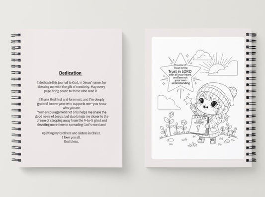 2026 Journal, Bible Study Guide & Colouring Book